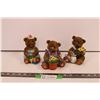 Image 1 : (3) Teddy Bear Piggy Banks