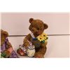 Image 4 : (3) Teddy Bear Piggy Banks