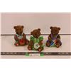 Image 1 : (3) Teddy Bear Piggy Banks