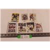 Image 1 : (8) Assorted Brands Hockey Cards (90's, Autographs can't be Authenticated, 2 in one sleeve)