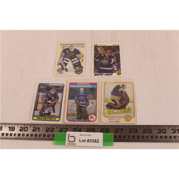 (5) OPC Hockey Trading Cards (81, 82, 90, 91 & 93)