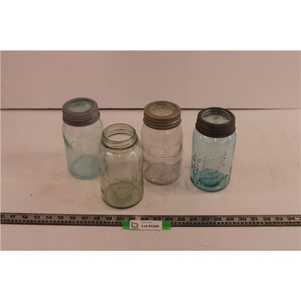 (4) Sealer Jars