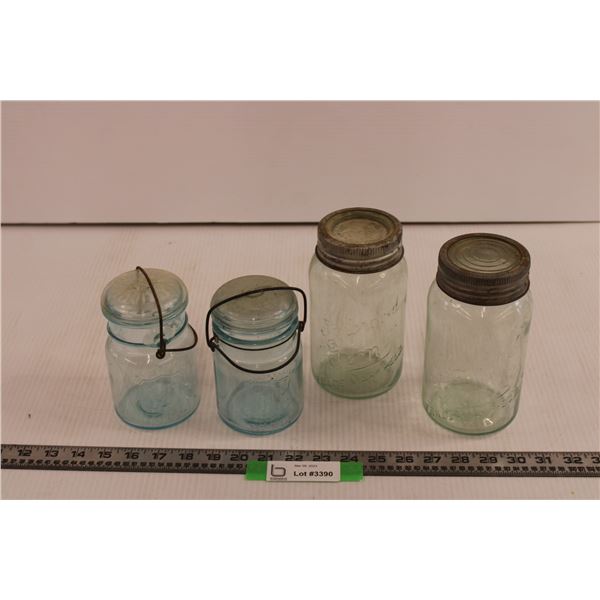 (4) Sealer Jars