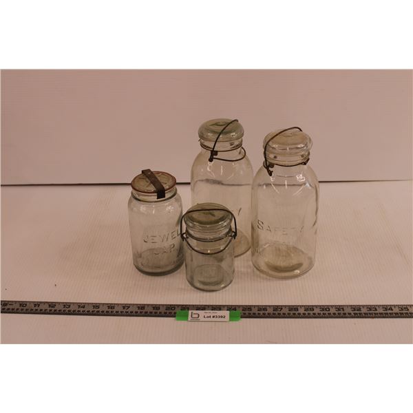 (4) Sealer Jars