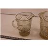 Image 2 : (2) Heavy Glass Pitchers