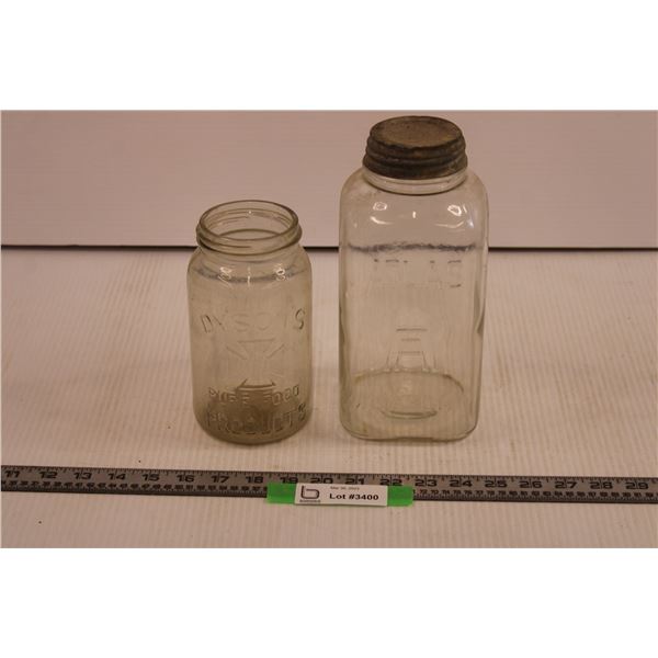 (2) Sealer Jars