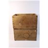 Image 3 : (2) Wooden Fruit Box Crates - BC Tree Fruits (Some Marks on Wood)