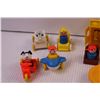 Image 3 : Assorted Vintage Fisher Price Toys and Furniture (General Wear and Tear, One Chair is Missing a Leg)
