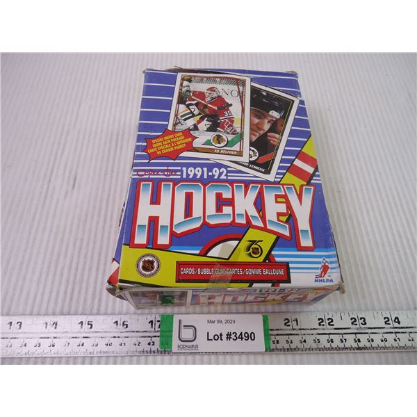 1991-92 OPeeChee 36 Pkgs. unopened cards