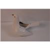 Image 3 : Porcelain White Dove Figurine (Chipped on Tail and Bottom)