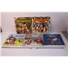 Image 1 : (5) Assorted Vinyl Kids Records - Disney, Holiday (Birthday Party Record is Missing Back Cover, Pino