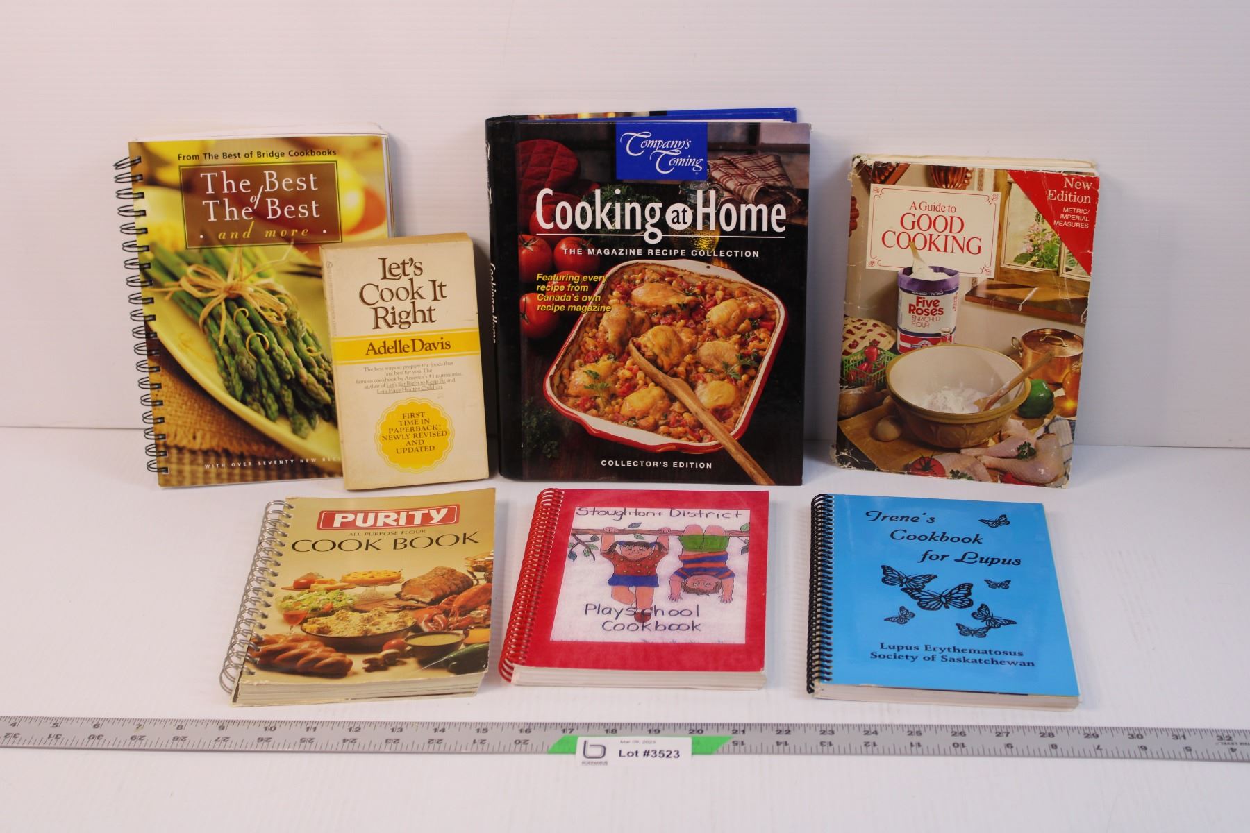 Usb Cook Books Lot of 6 Assorted Cook Books (Good Cooking has Wear to the Spine and a ...