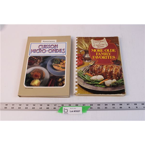 (2) Cook Books - Kenmore