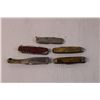 Image 3 : Lot of Men's Shaving Supplies, Pocket Knives and Misc. (Many Items are Rusted or in Worn Condition)