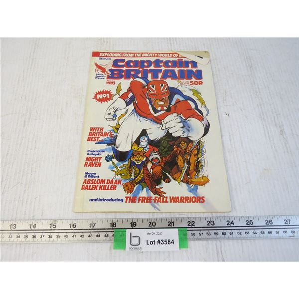 Captain Britain Comic