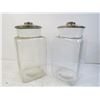 Image 3 : (2) Vintage Candy Jars