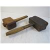 Image 2 : (2) Wood Working Mallets