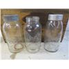Image 4 : Wooden BC Fruit Box - Glass Beaker Item - Sealer Jars (Crown - Gem - Midwest) - Nabob Coffee Jar