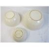 Image 4 : (3) Stone Ware Bowls