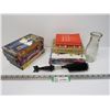 Image 1 : (3) DVD - (2) Books - (4) Line Dancing VHS Tapes Black Cat Brush - Small Bottle