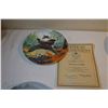 Image 2 : 2 TIMES BID PRICE (4) Collector Plates - WWF 1986 - (2) Knowles - Royal Grafton