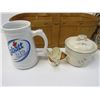 Image 3 : Wooden Basket - Bathroom Dish Set - Assorted Items