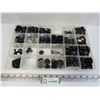 Image 1 : Container of Assorted Buttons (mostly Black)