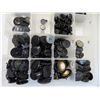 Image 2 : Container of Assorted Buttons (mostly Black)