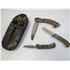 Image 2 : Mossy Oak Combination Knives & Saw Set in Case