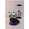 Image 3 : Lot of Bike Air Pump and Misc. Items - Candle, Holding Tank Deodorant
