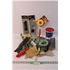 Image 1 : Lot of Assorted Misc. Hardware Supplies - Tape, Sand Paper