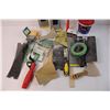 Image 2 : Lot of Assorted Misc. Hardware Supplies - Tape, Sand Paper