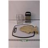 Image 1 : Assorted Kitchen Items - Cutting Board, Cheese Grater