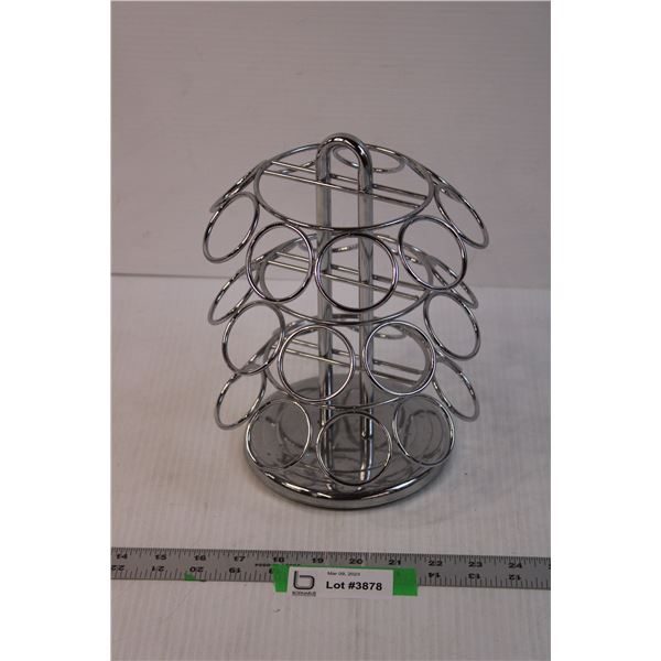 Metal Spinning Spice Rack (Missing Spice Bottles)