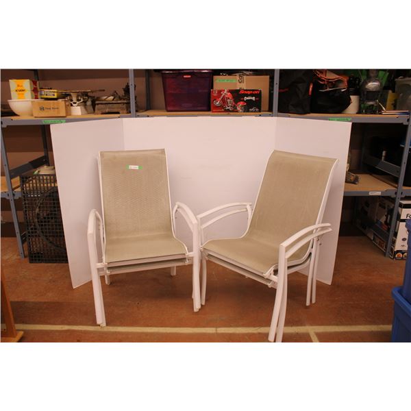 *4X the Bid Price (4) Patio Chairs