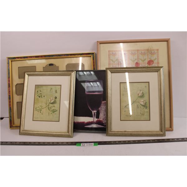 (5) Picture Frames