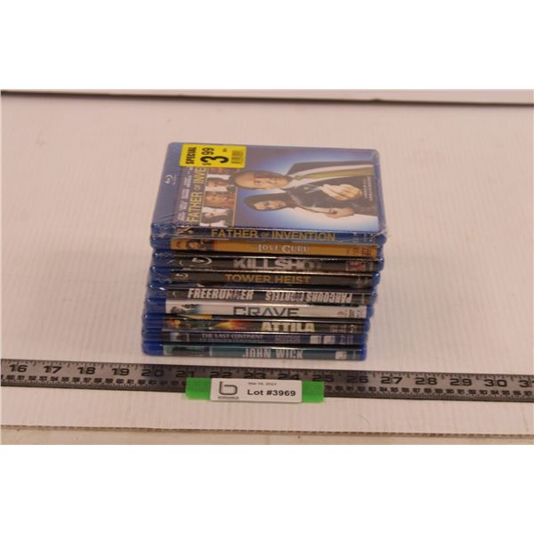 (9) Sealed Blu-Rays