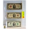 U.S. $2 DOLLAR BILLS- 1928 1953, 1976