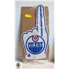 Image 1 : 1989 EDMONTON OILERS #1 HAND PENANT- 30" LONG