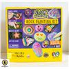 NEW GLOW IN THE DARK ROCK PAINTING KIT