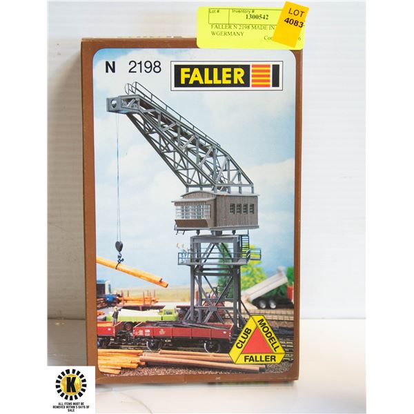 FALLER N 2198 MADE IN WGERMANY