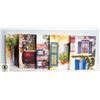 Image 1 : FIVE 11" x 14" CANVAS PRINTS