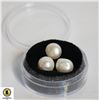 Image 1 : 3 GENUINE LARGE FRESHWATER PEARLS