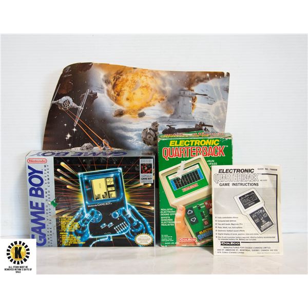 VINTAGE ELECTRONIC GAMES EMPTY BOXES