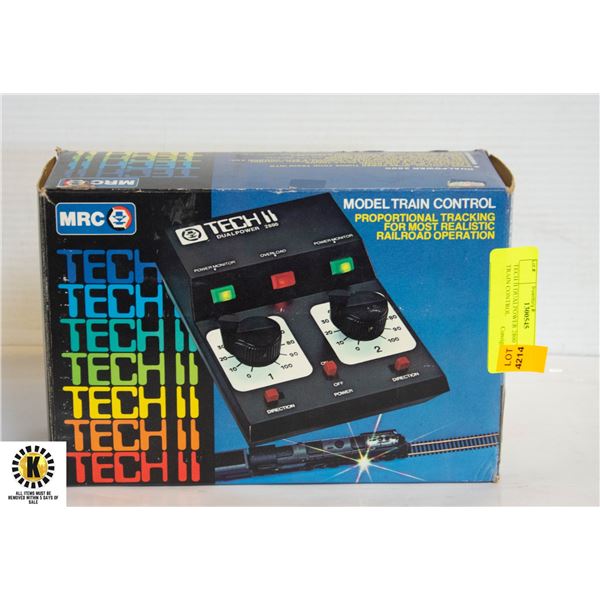 TECH II DUALPOWER 2800 MODEL TRAIN CONTROL
