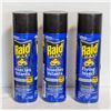 Image 1 : 3 NEW 500G BOTTLES OF RAID MAX FLYING INSECT