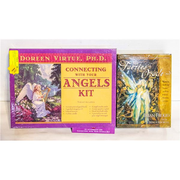 CONNECTING WITH ANGELS TAROT KIT & FAIRIES