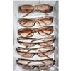 Image 2 : 6 PAIRS BROWN ITALIAN SUNGLASSES
