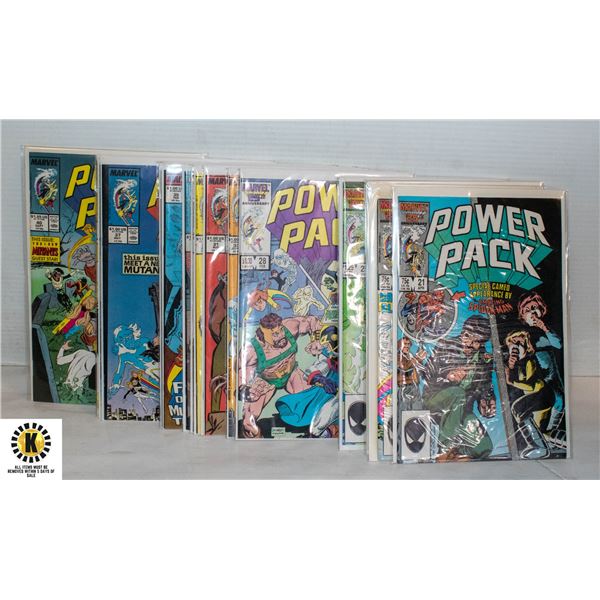 MARVEL POWER PACK #21-40 COMIC LOT