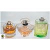 3 ESTATE PERFUMES INCLUDING JEAN PAUL